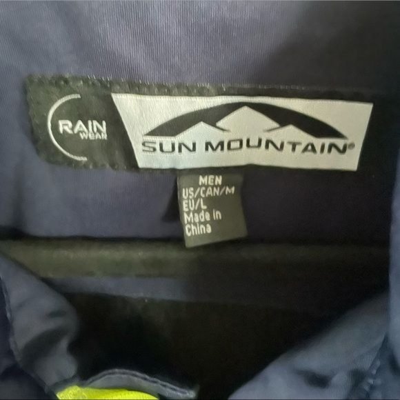 Sun Mountain Rainflex Men’s Golf Rainproof Weather Resistant Shirt, Size Med - Picture 9 of 16
